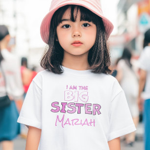 Camiseta Menina Gira Personalizada Cor-de-Rosa Personalizad