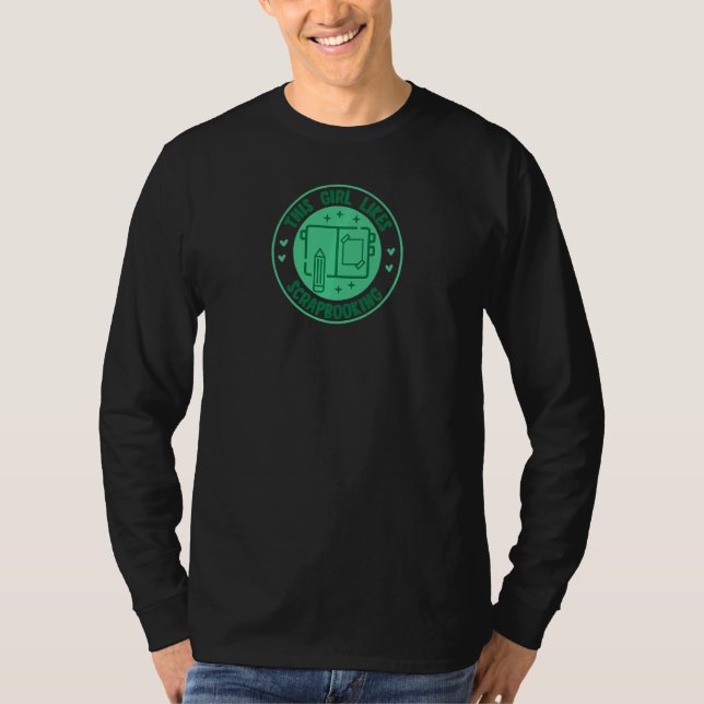 Camiseta Menina Gosta De Bolsa De Arranjo (Frente)