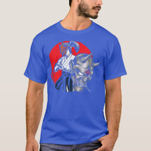 Camiseta Menina Guerreira do Japão Mempo Kendo Katana Samur