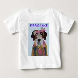 Camiseta Menina Hippie São Bernardo