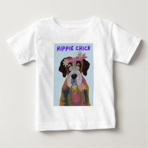 Camiseta Menina Hippie São Bernardo