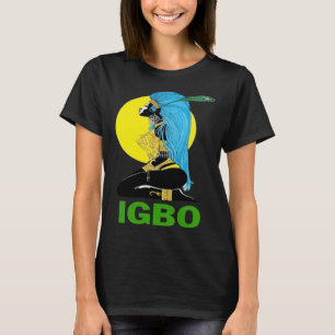 Camiseta Menina Igbo Menina Nigeriana Fofa da Nigéria