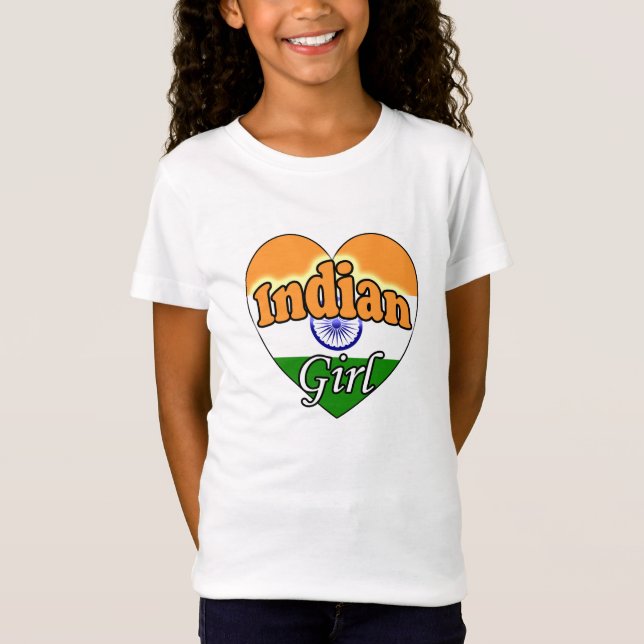 Camiseta Menina Indiana (Frente)