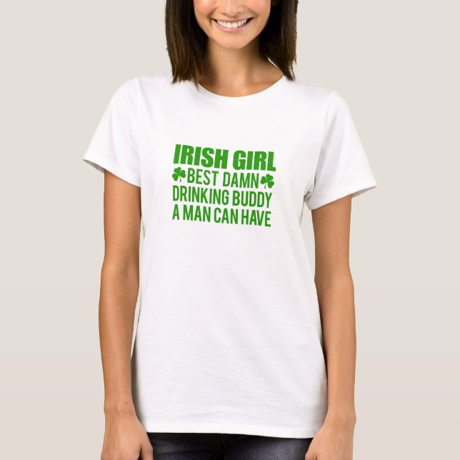 Camiseta Menina irlandesa (Frente)