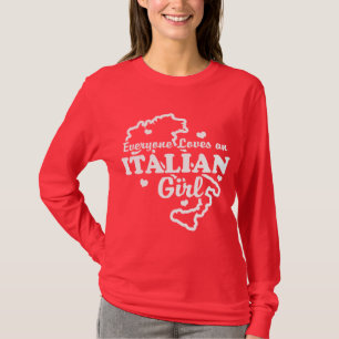 Camiseta Menina italiana