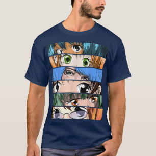 Camiseta Menina Kawaii Otaku Animação japonesa Mulheres de