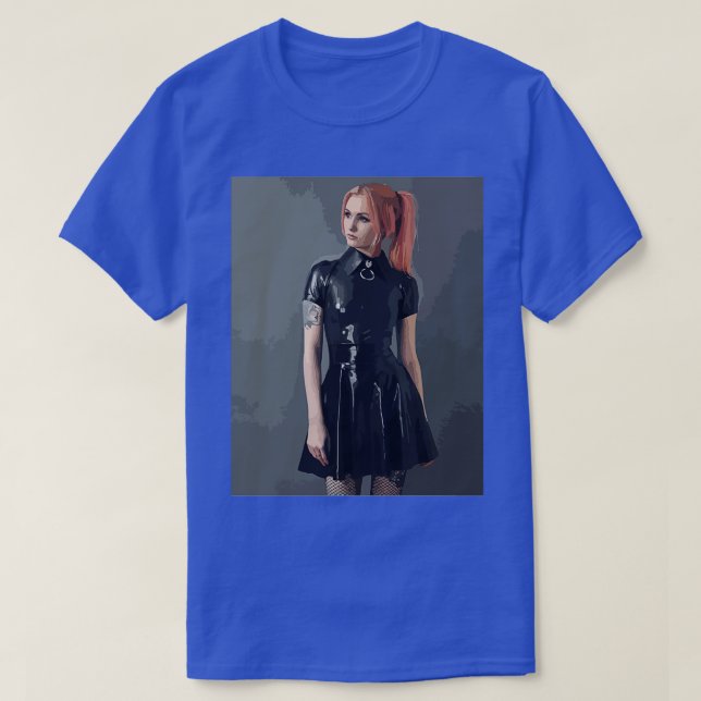 Camiseta Menina Látex Redheahd (Frente do Design)