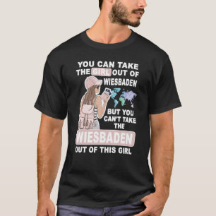 Camiseta Menina legal de Wiesbaden City Orgulhosa de Wiesba