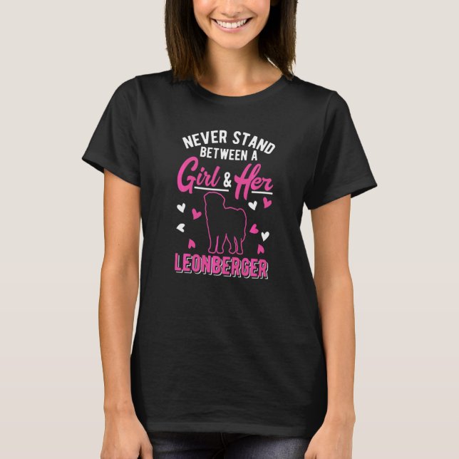 Camiseta Menina Leonberger   (Frente)