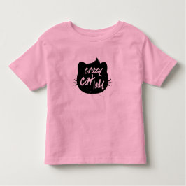 Camiseta Menina louca de gatos