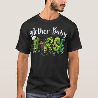 Camiseta Menina Mãe Dia de São Patrício de Enfermeira 2023 