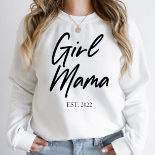 Camiseta Menina Mama Personalizada No Ano Passado Mínima Ma