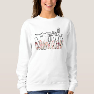 Camiseta Menina mamãe presente para o Dia de as mães da mam