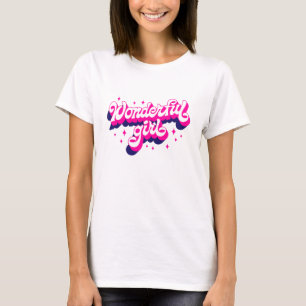 Camiseta Menina maravilhosa