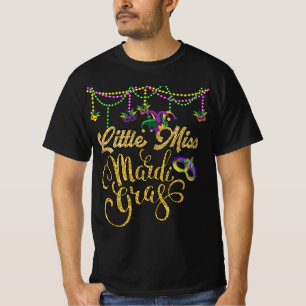 Camiseta Menina Mardi Gras Daughte Mardi Gras Costume