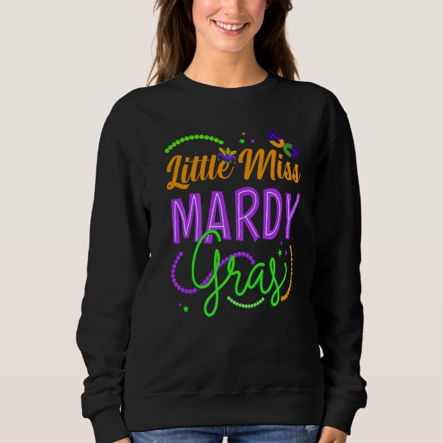Camiseta Menina Mardi Gras Funny (Frente)
