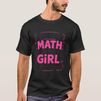 Camiseta Menina Matemática Matemática para Amante da Matemá