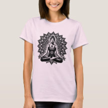 Menina Meditando Pose de Yoga Espiritualidade Bem-