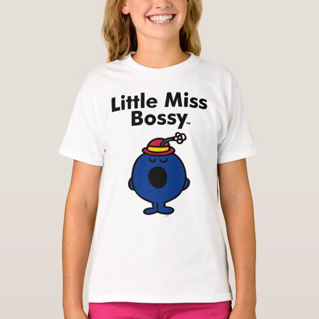 Camiseta Menina | Menina Bossy é tão bóssita (Frente)