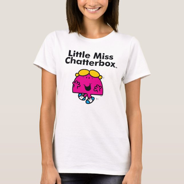 Camiseta Menina | Menina Chatterbox é Tão Chatterbox (Frente)