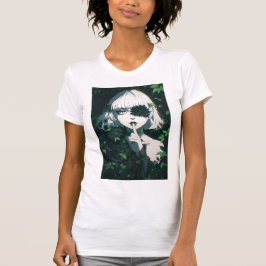 Camiseta Menina Mística de Anime