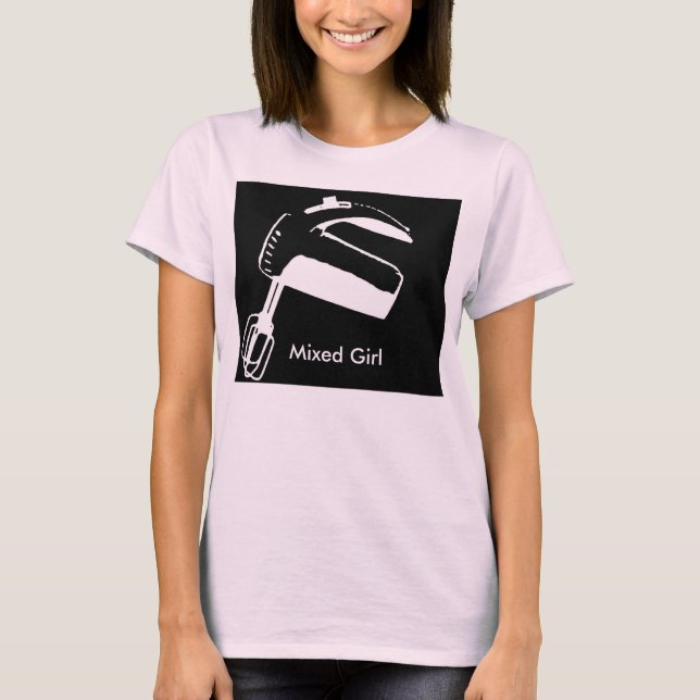 Camiseta Menina misturada (Frente)