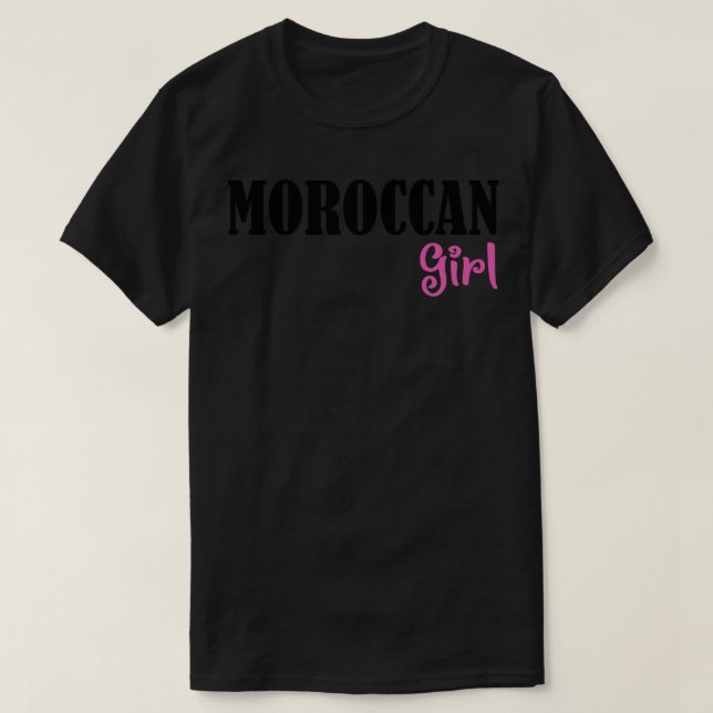 Camiseta menina moroccan (Frente do Design)