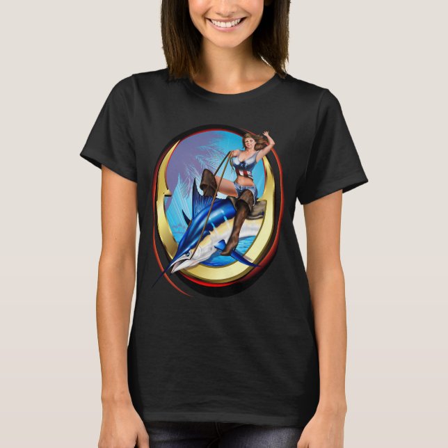 Camiseta menina na estrela (Frente)