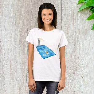 Camiseta Menina Nadando