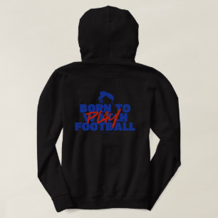 Camiseta Menina Nascida para Jogar Futebol