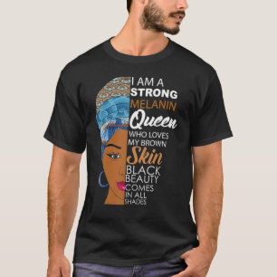 Camiseta Menina Negra Mágica Sou História Negra Mês Afro Me