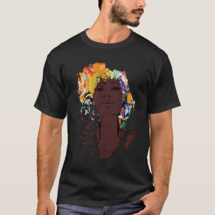 Camiseta Menina Negra Que Sou História Negra Mês África