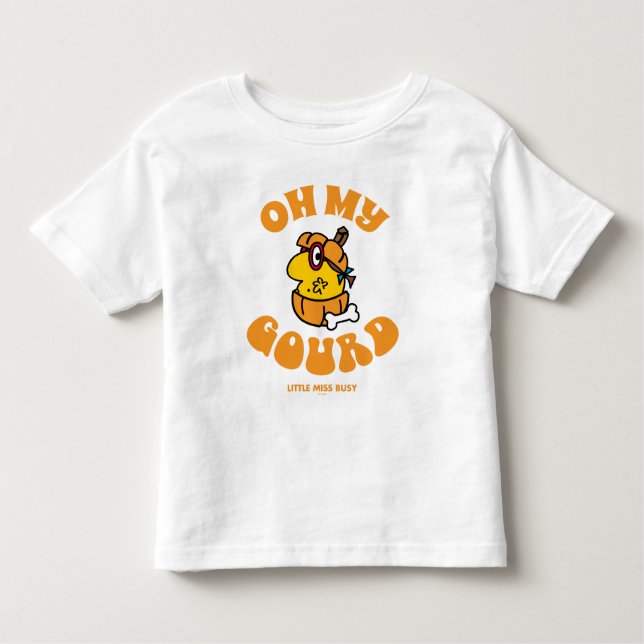 Camiseta Menina Ocupada Oh Meu Feliz Dia das Bruxas (Frente)