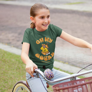 Camiseta Menina Ocupada Oh Meu Feliz Dia das Bruxas