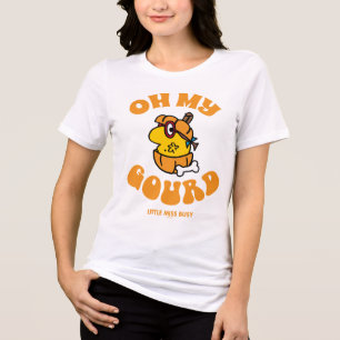 Camiseta Menina Ocupada Oh Meu Feliz Dia das Bruxas