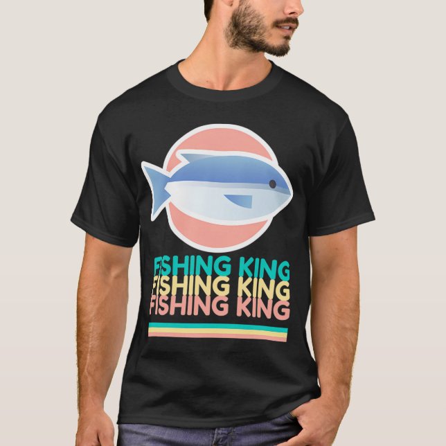 Camiseta Menina & Peixe Pega e Solta (Frente)