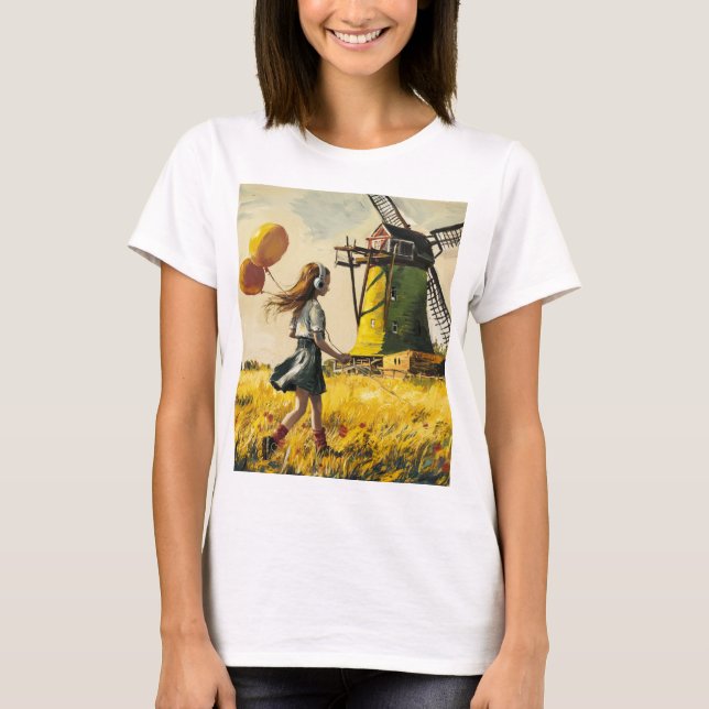 CAMISETA MENINA PEQUENA ANDANDO (Frente)