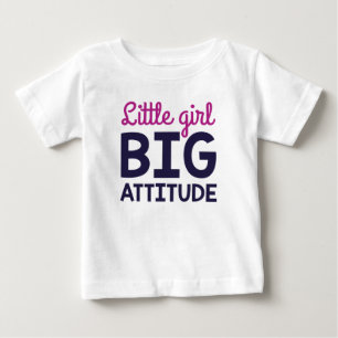 Camiseta Menina Pequena Grande Atitude