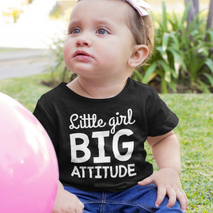 Camiseta Menina Pequena Grande Atitude