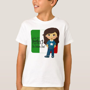 Camiseta Menina perfeita & italiana