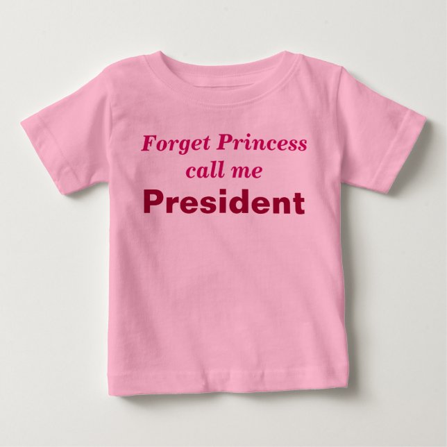 Camiseta Menina, Presidente. (Frente)
