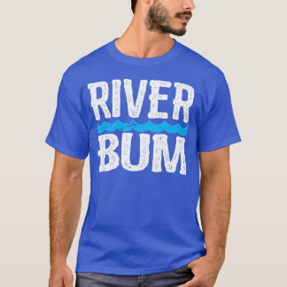 Camiseta Menina rata vadio do rio flutuante férias de acamp