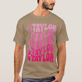 Camiseta Menina Retroaylor Primeiro Nome Aniversário Person