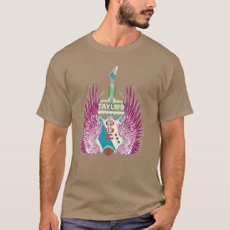 Camiseta Menina Retroaylor Primeiro Nome Personalizado Groo