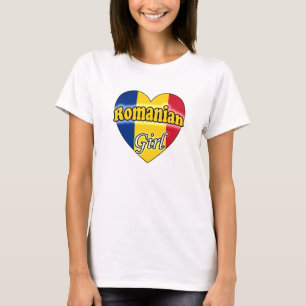 Camiseta Menina Romena