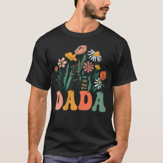 Camiseta Menina Selvagem Dada Flor Silvestre Aniversário de