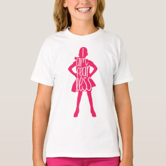 Camiseta Menina sem medo, eu sou T sem medo da campainha da