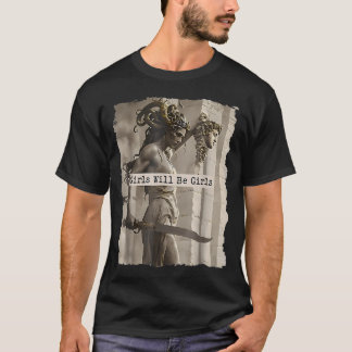 Camiseta Menina Será Meninas Bruxa Bruxa Espiritual Monstro