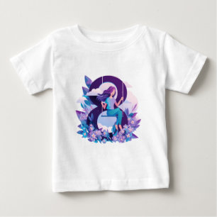 Camiseta Menina Sonhadora no Balanço – Design Caprichoso pa