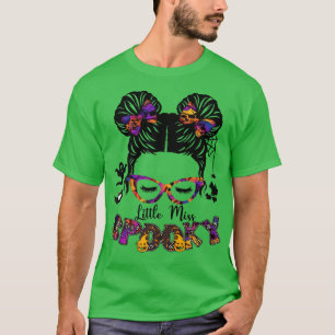 Camiseta Menina Spooky Halloween Meninas de Arma